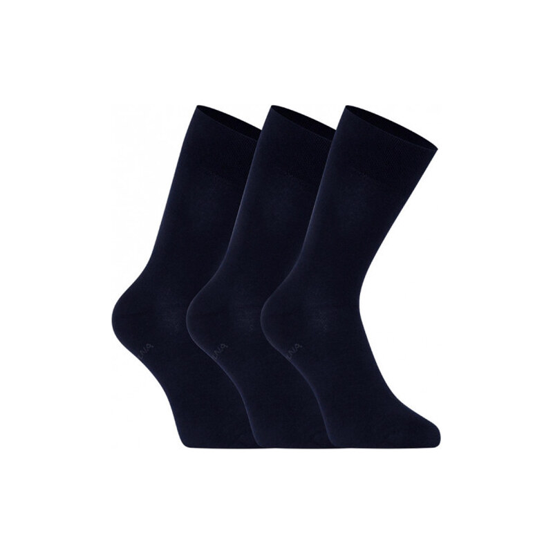 3PACK ponožky Lonka tmavo modré (Bioban) 65545544