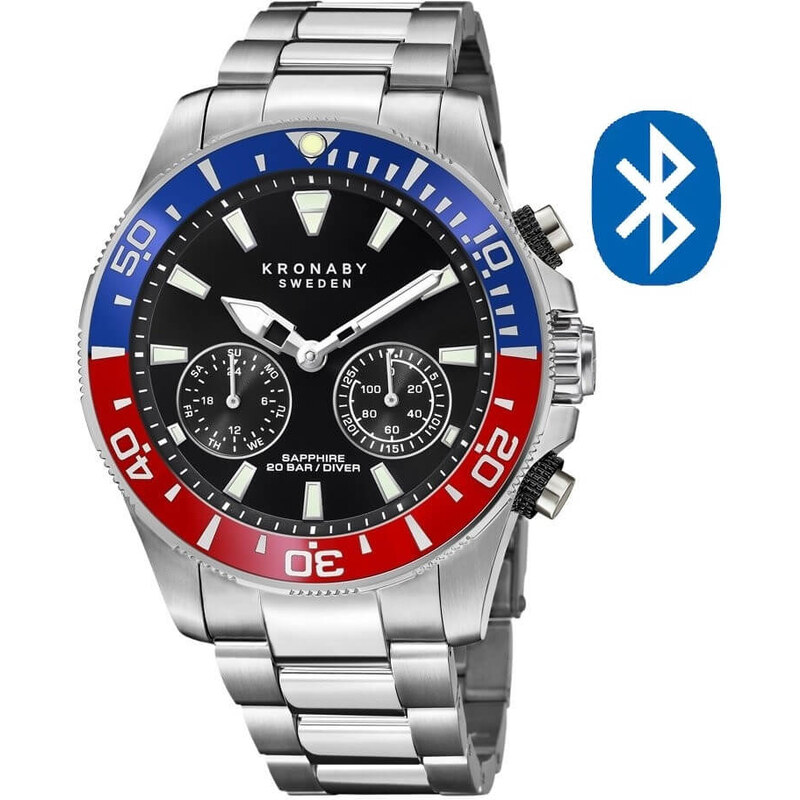 Kronaby Vodotesné Connected watch Diver S3778/4 66593398