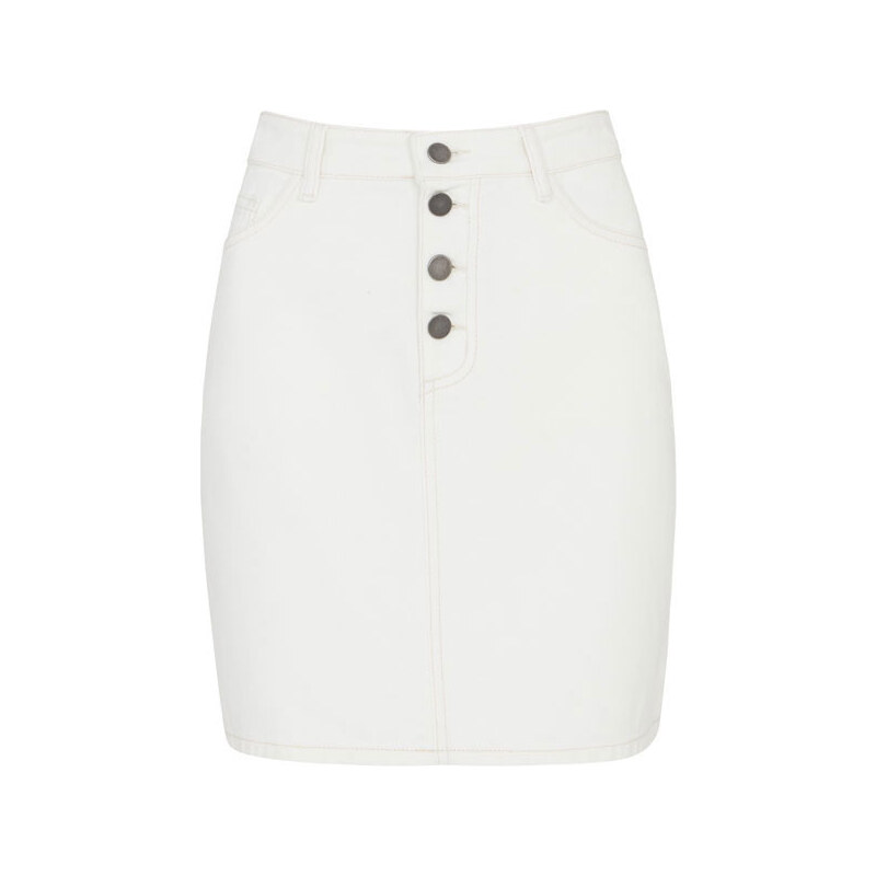 Glara Dámska riflová sukňa z bio bavlny 36988783