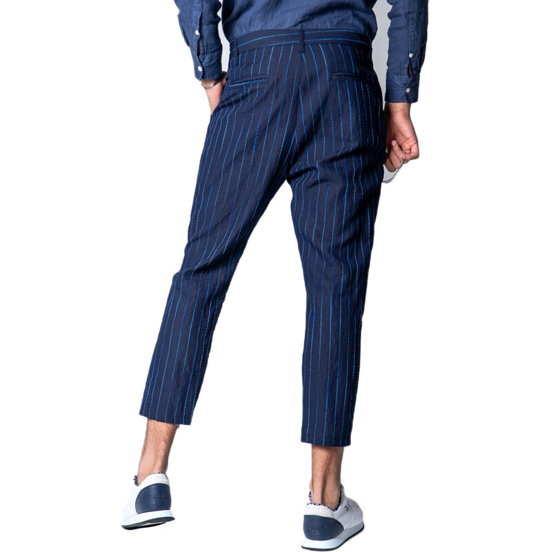 Imperial Pánske pruhované chino nohavice 66470057