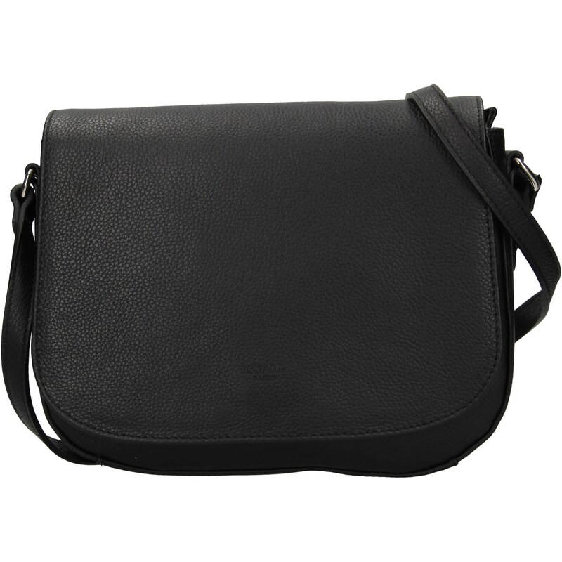 Kožená dámska crosbody kabelka Katana Matelde - čierna 50195820