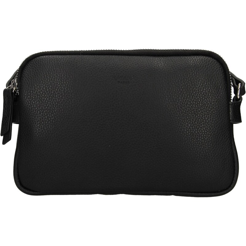 Kožená dámska crosbody kabelka Katana Francia - čierna 25837658