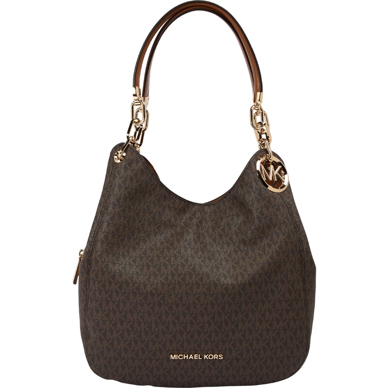 MICHAEL Michael Kors Kabelka na rameno Lillie hnedá / tmavohnedá 35607250