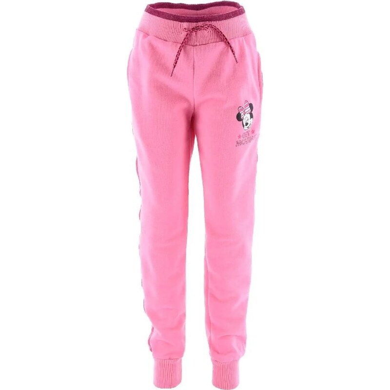 Minnie Mouse svetlo ružové dievčenské tepláky 25849045
