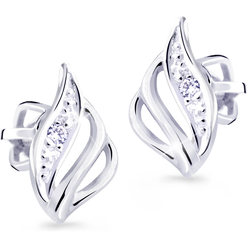 Cutie Jewellery Luxusné náušnice s trblietavými zirkónmi Z8024-30-10-X 66588145