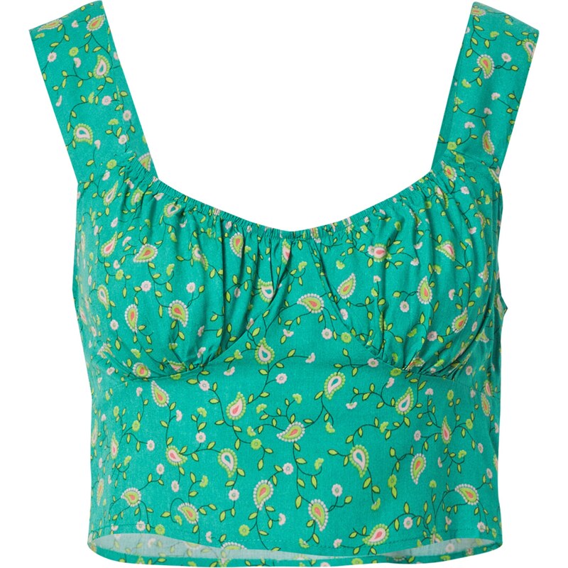 Motel Top Gladis svetlomodrá / nefritová / kiwi / oranžová / biela 54226287