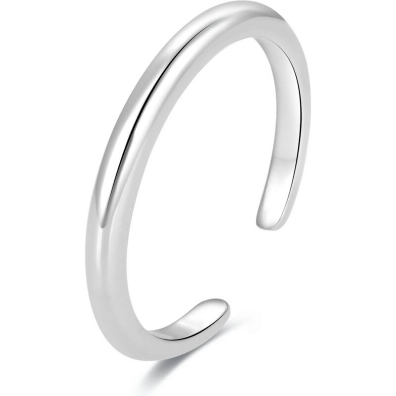Beneto Minimalistický strieborný prsteň na nohu AGGF494 66594735