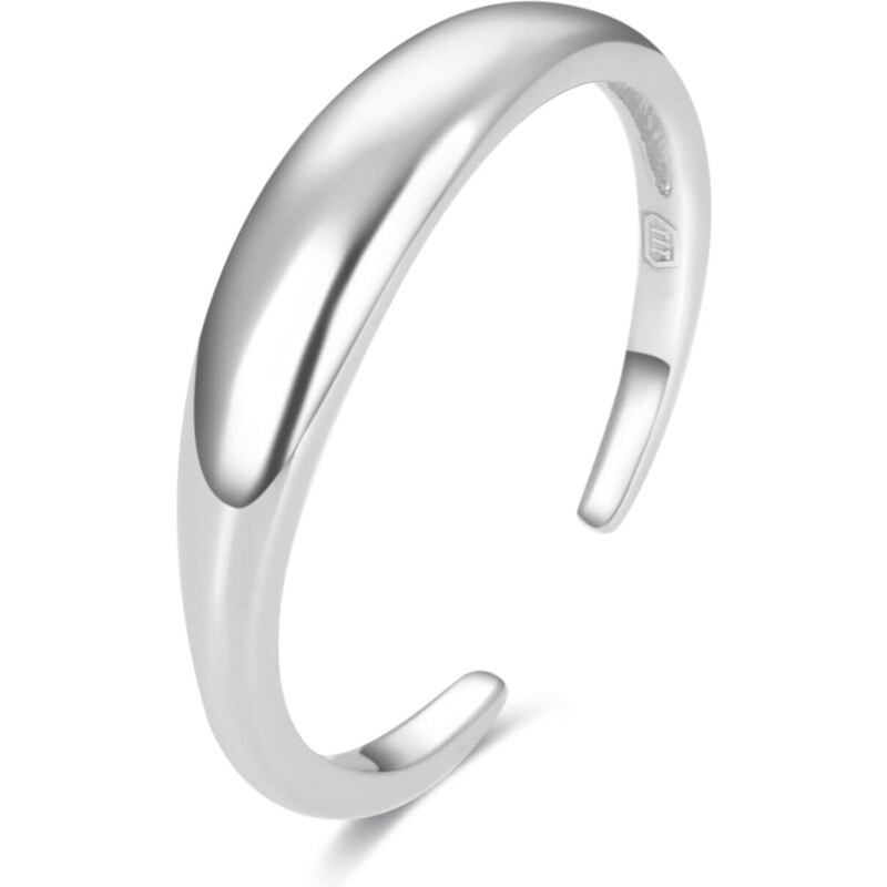 Beneto Minimalistický strieborný prsteň na nohu AGGF487 66591149