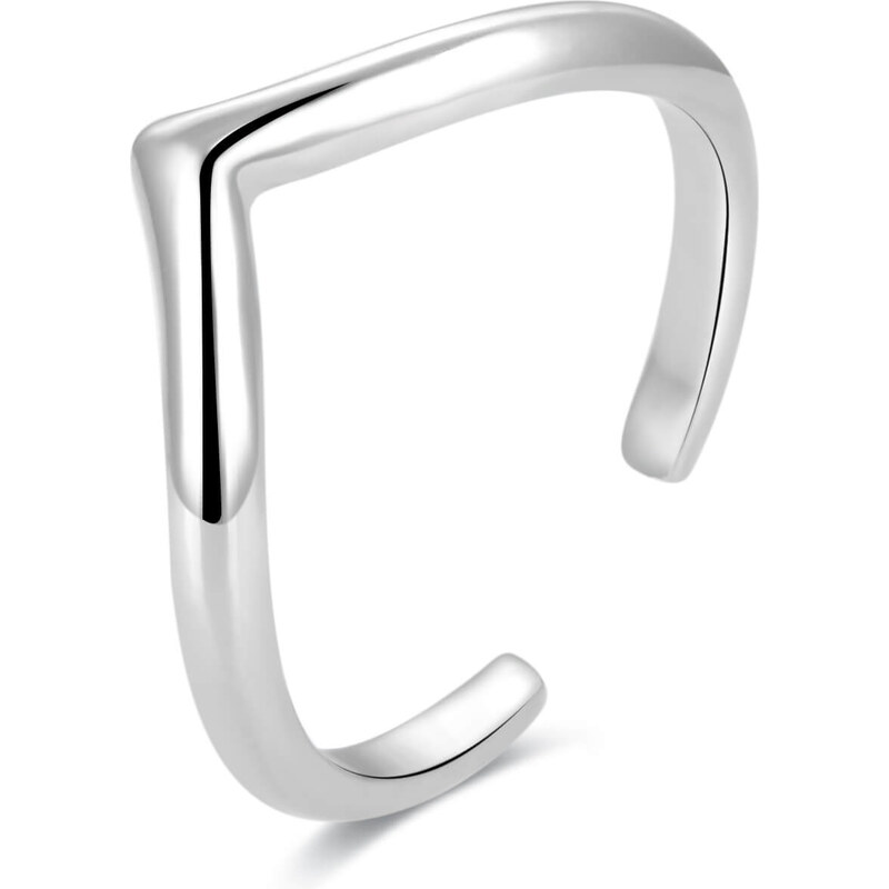 Beneto Minimalistický strieborný prsteň na nohu AGGF493 66581999