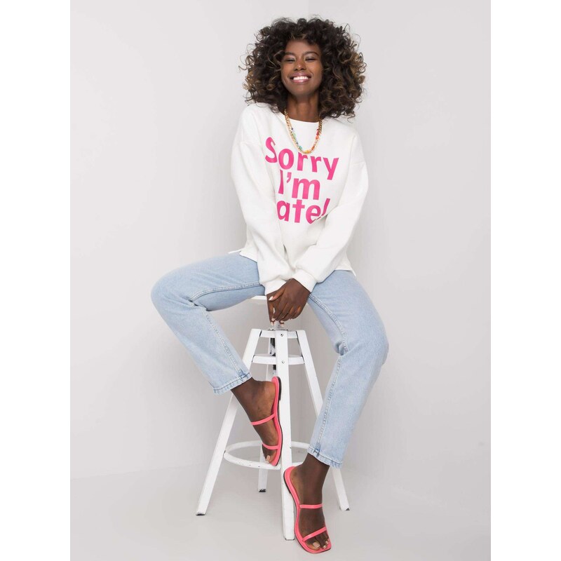 ex moda Sweatshirt-EM-BL-624.90P-white-pink 64787348