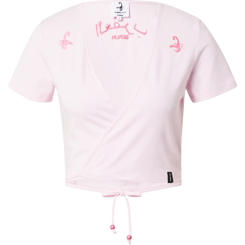VIERVIER Tričko Tara ružová 25911879