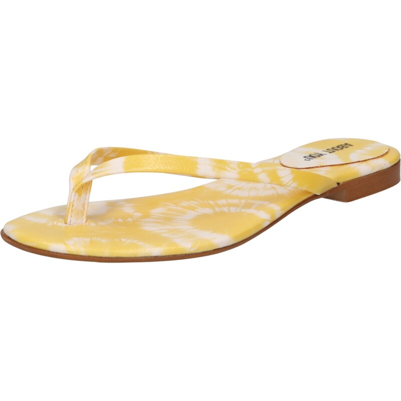 ABOUT YOU Žabky Lucia žltá 55460356