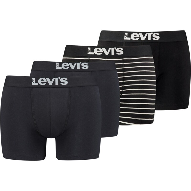 LEVIS Boxerky čierna / biela 31568816