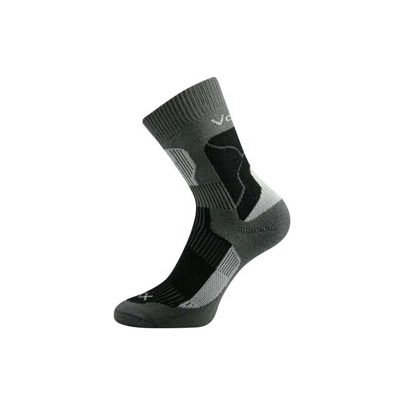 TREKING funkčné froté trekové ponožky Voxx Tm. sivá 41-42 1 pár 26458574