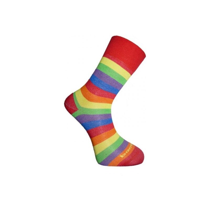 BX-STRIPY FUN bambusové ponožky BAMBOX Rainbow 39-42 1 pár 26251754