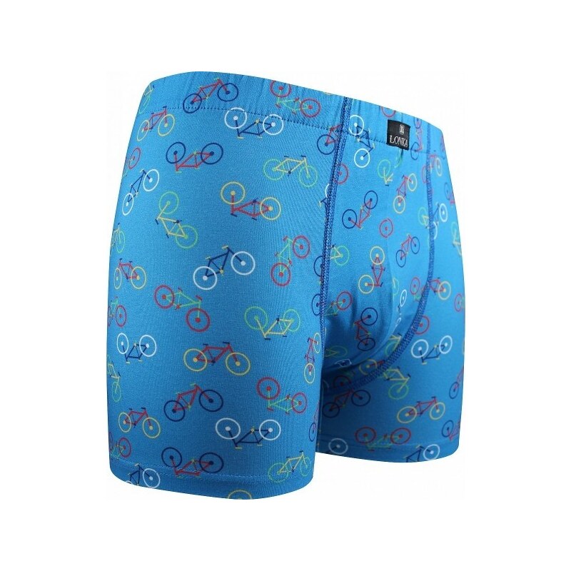 KEVIN pánske veselé boxerky Lonka - BIKE Azurová XXL 1 kus 26251882