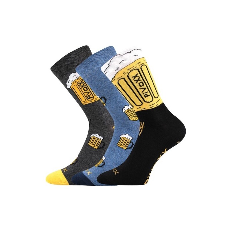 PiVoXX pivné ponožky VoXX - DARK