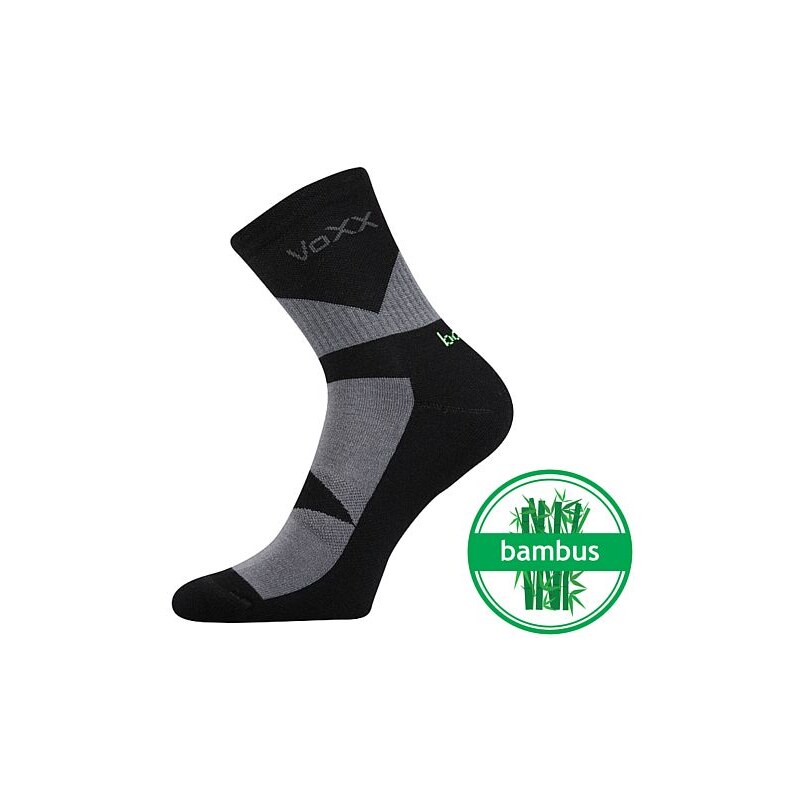 BAMBO bambusové ponožky Voxx Čierna 43-46 1 pár 26459113
