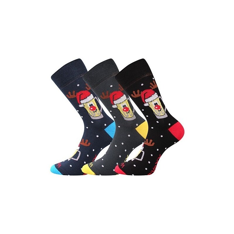 PiVoXX viánočné pivný ponožky VoXX - PŮLLITR 26252114