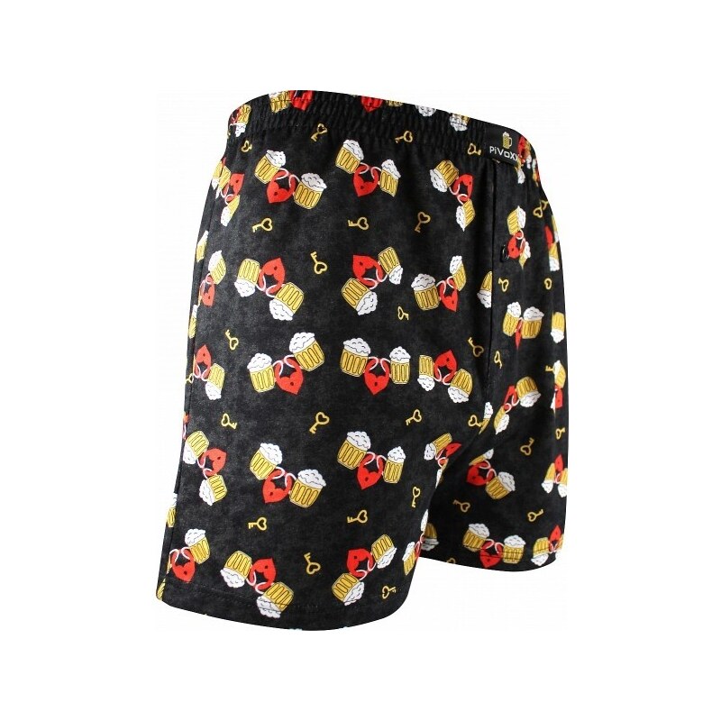 KARLOS pánske bavlnené trenírky Lonka - LOVE Čierna M 1 kus 26252152