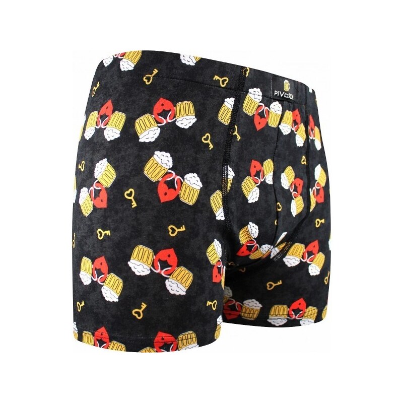 Lonka KEVIN pánske pivný boxerky VoXX - LOVE Čierna M 1 kus 26252153