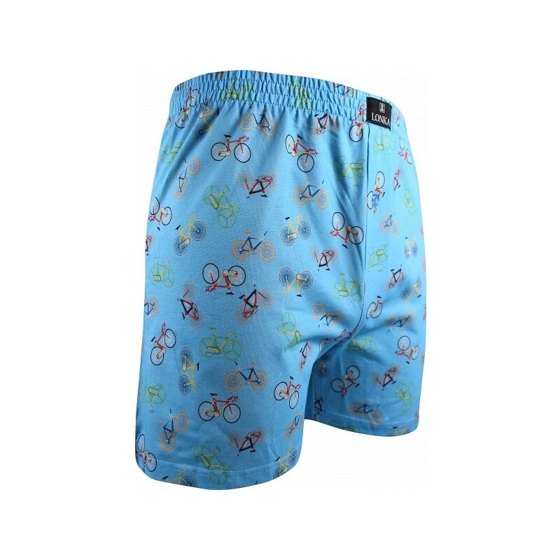 KARLOS pánske bavlnené trenírky Lonka - BIKE Azurová XL 1 kus 26252203