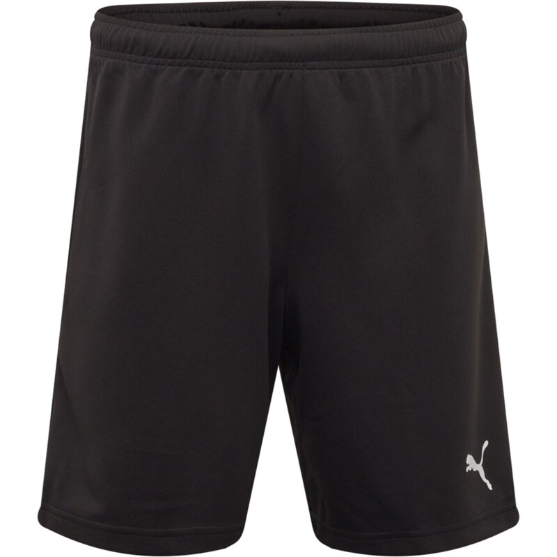 PUMA Športové nohavice TeamRise čierna / biela 67728184