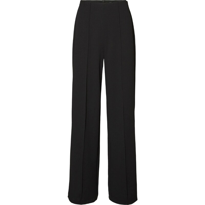 VERO MODA Nohavice s pukmi Becky čierna 28942880