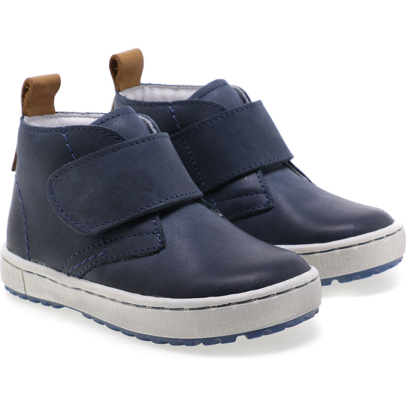 Detské Celoročné kožené topánky Emel 2470-22 Modrá 46771189
