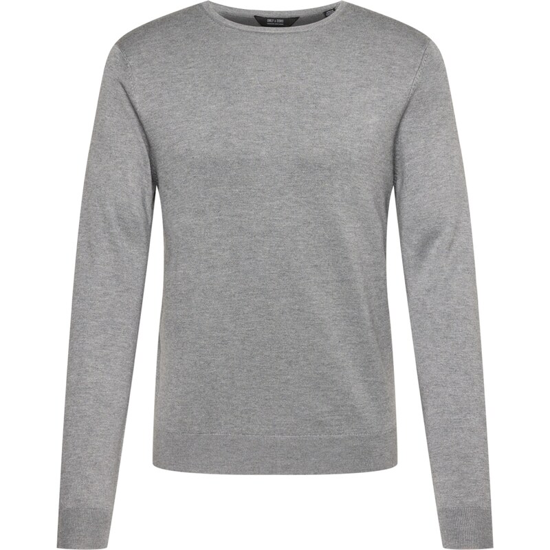 Only & Sons Sveter ONSWyler sivá melírovaná 26024528