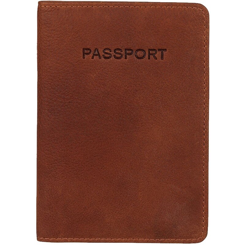 Obal na cestovný pas Burkely Avery - koňak 26023617
