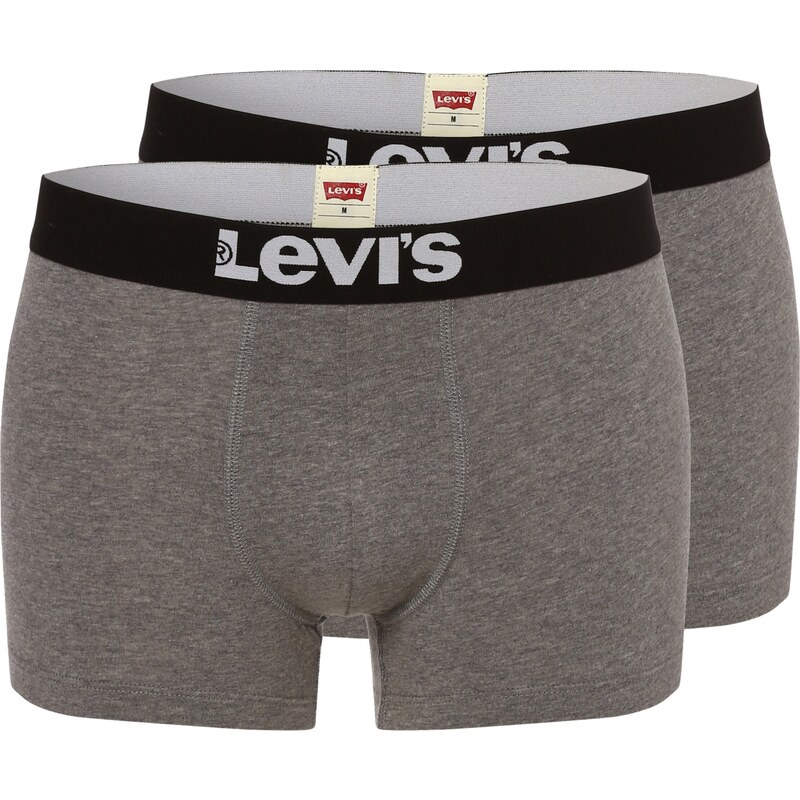 LEVIS Boxerky sivá melírovaná / čierna 58275740