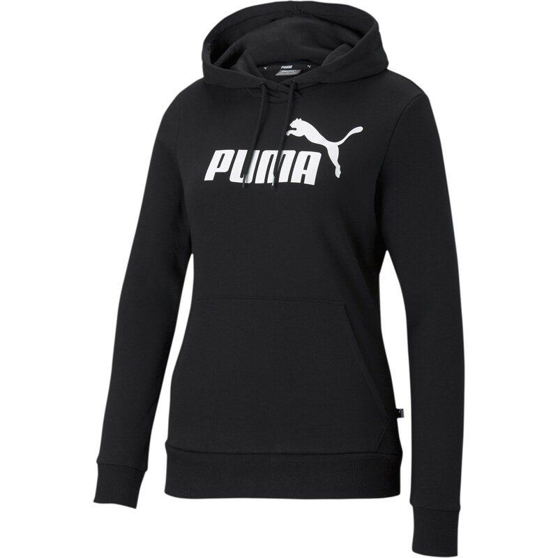 PUMA Športová mikina čierna / biela 68241896
