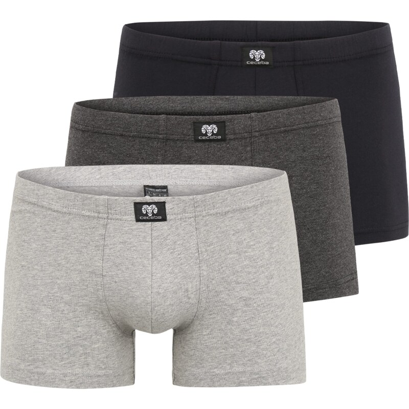 CECEBA Boxerky sivá / antracitová / tmavosivá 48365711