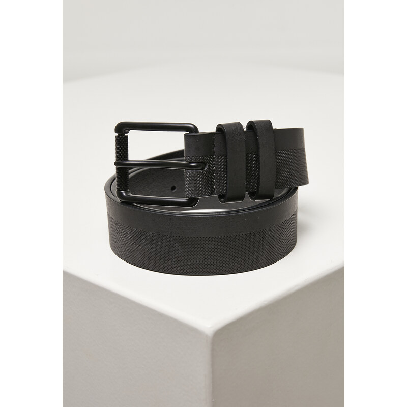 Urban Classics Base strap made of imitation leather grey 50517270