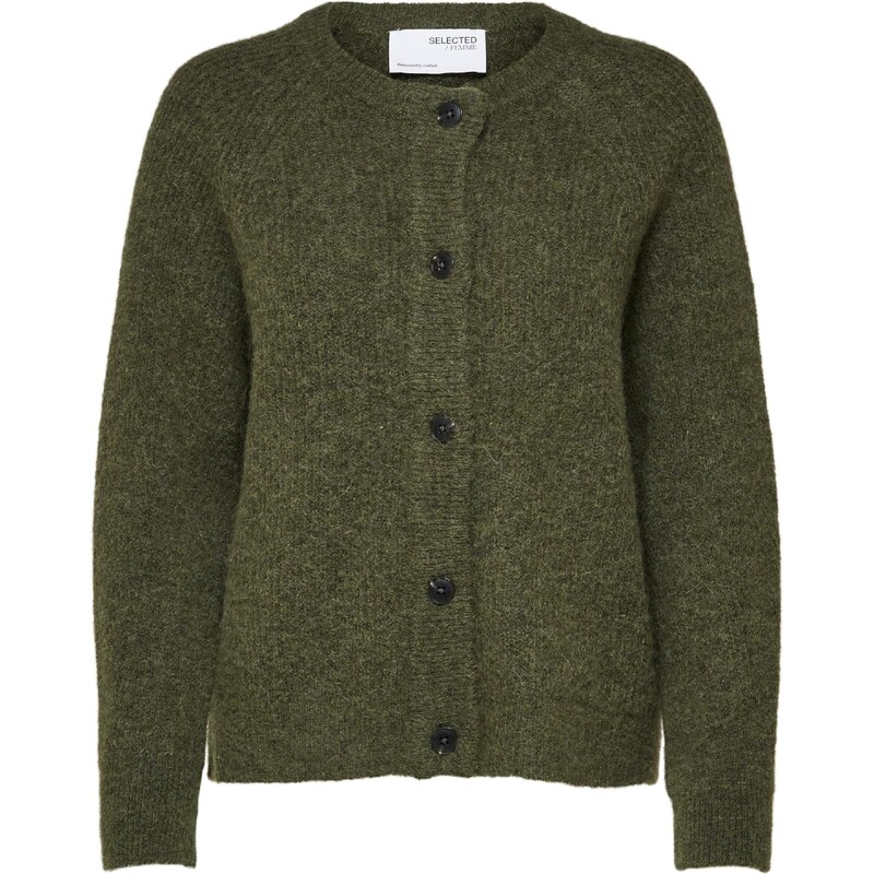 SELECTED Kardigán Lulu zelená 57248682
