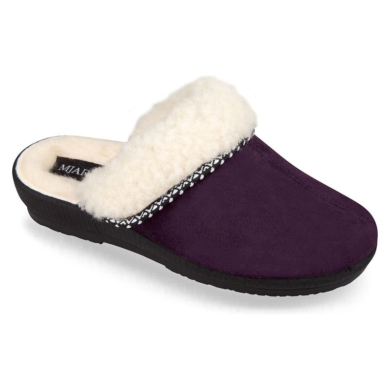 Dámske zimné papuče Mjartan s kožušinkou- X02 29236345