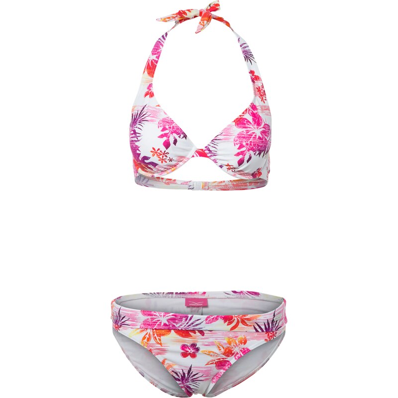 VENICE BEACH Bikiny ružová / biela 54163681