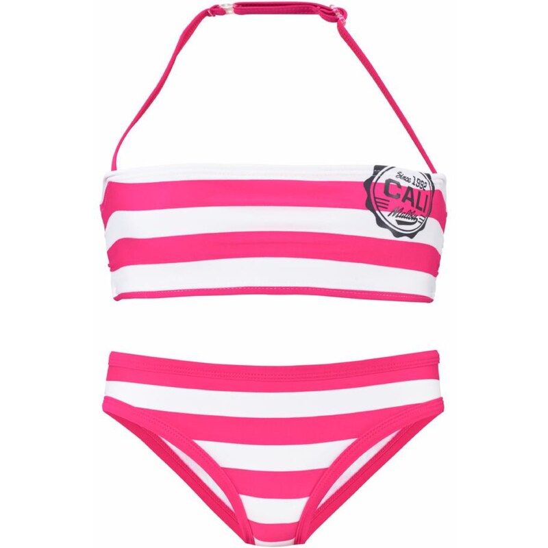 BENCH Bikiny ružová / čierna / biela 54221011