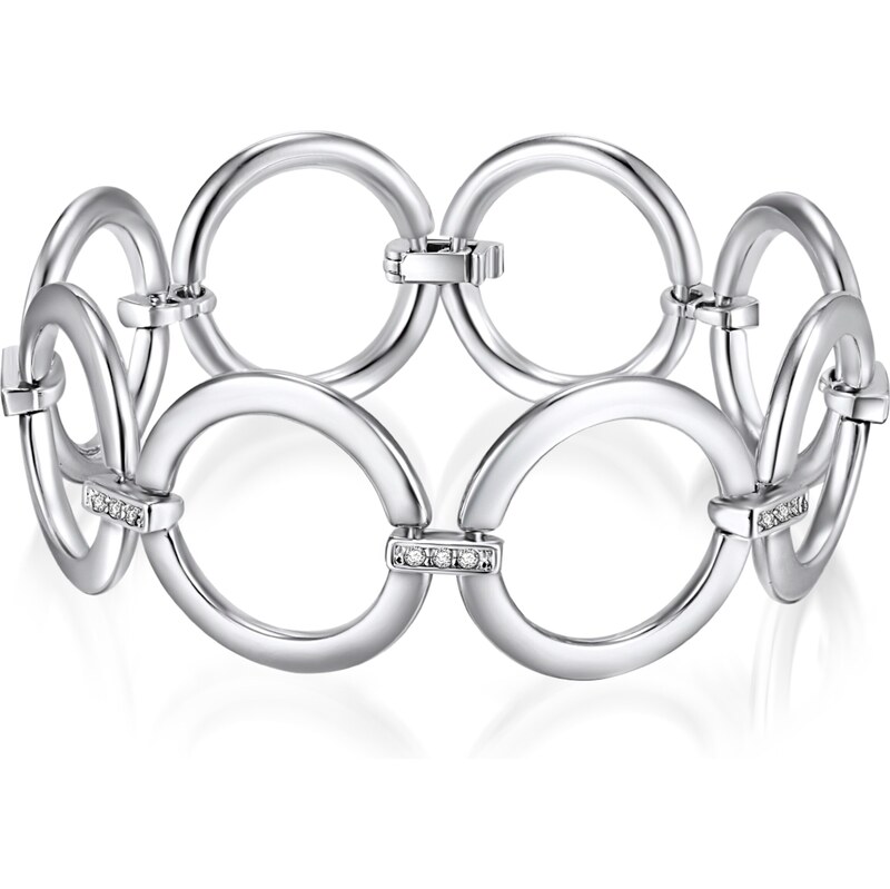 Rafaela Donata Náramok strieborná / priehľadná 66706785