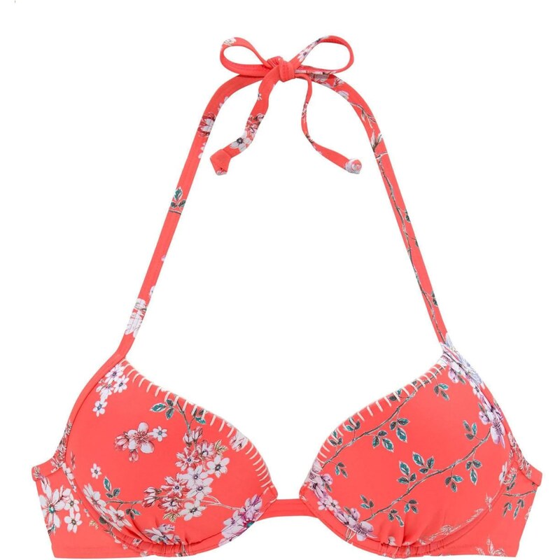 SUNSEEKER Bikinový top Ditsy zmiešané farby / oranžovo červená 66846347