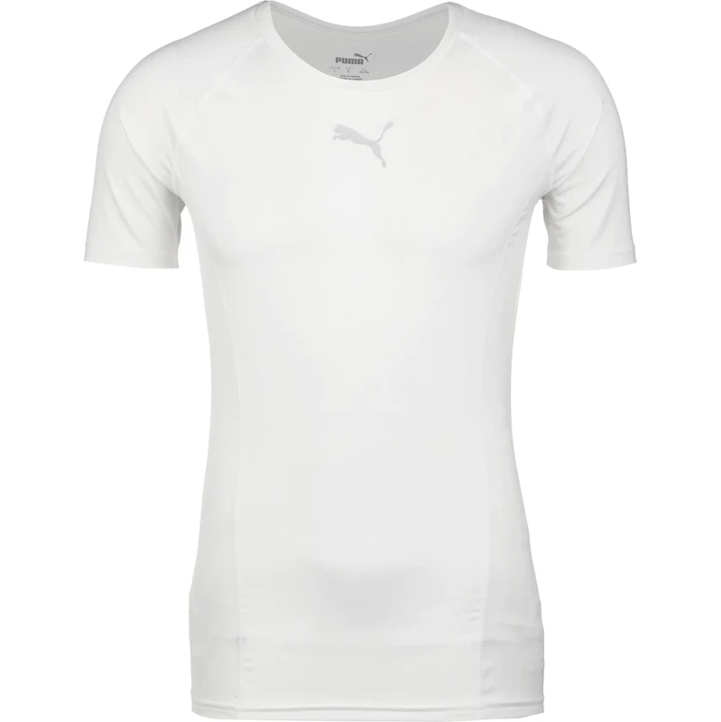 PUMA Spodné tričko Liga strieborná / biela 65641212