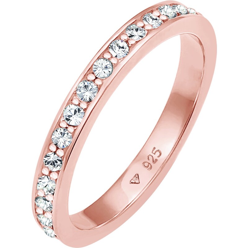 ELLI Prsteň Kristall ružové zlato 54223773