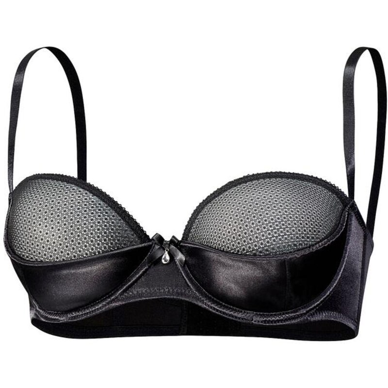 PETITE FLEUR GOLD Podprsenka čierna 63175657