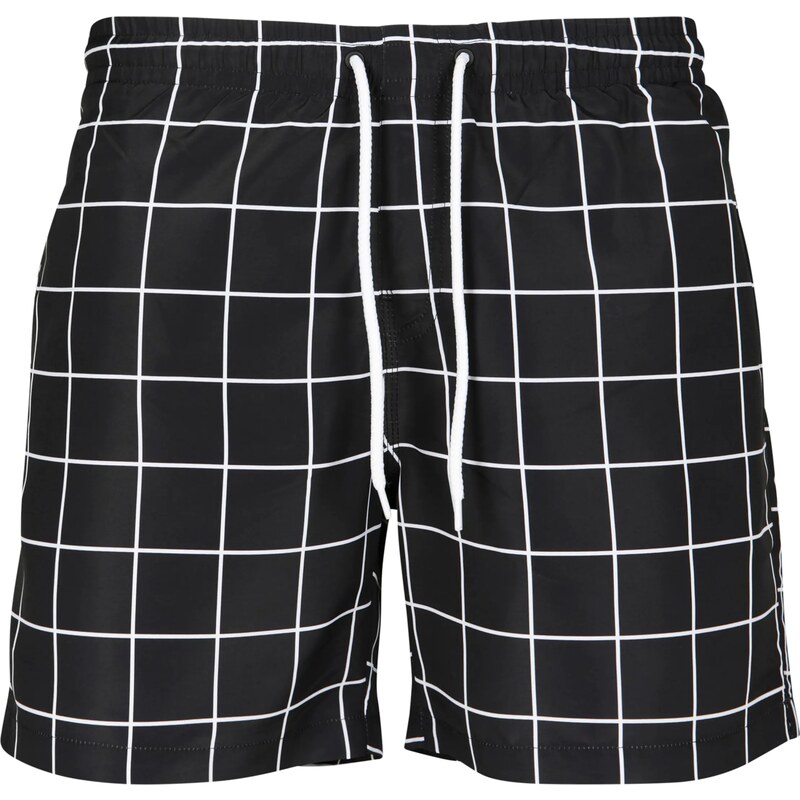 Urban Classics Plavecké šortky čierna / biela 54223941