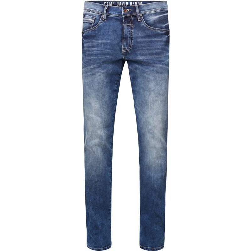 CAMP DAVID Džínsy Cono modrá denim 60701530