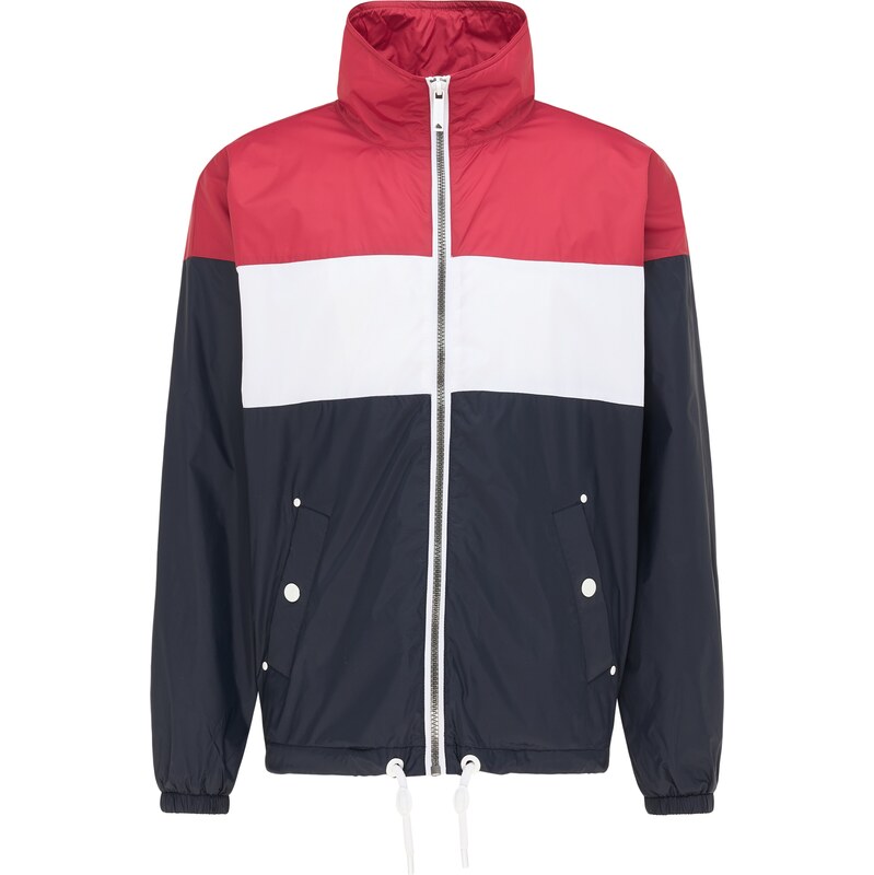 DreiMaster Maritim Prechodná bunda tmavomodrá / červená / biela 62660917