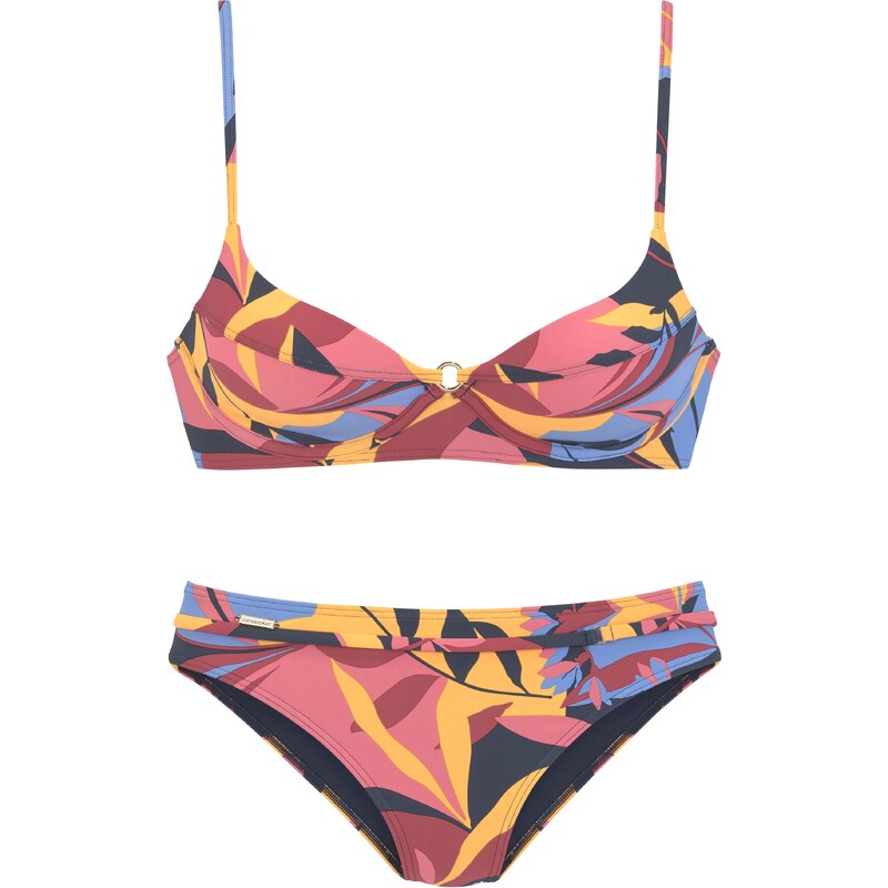 SUNSEEKER Bikiny námornícka modrá / dymovo modrá / šafránová / 66857680