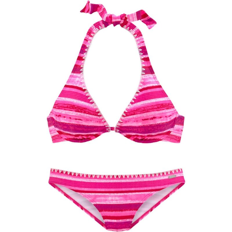 BUFFALO Bikiny ružová / biela 54225308