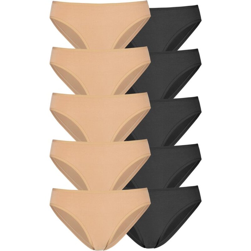 PETITE FLEUR Nohavičky telová / čierna 54225396